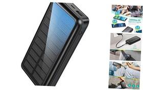 Xn-828p Dongguan Xionel Electronic Technology Co. Ltd Portable Charger Solar Power Bank 30000mah With 2 Usb 5v 2.1a Outputs
