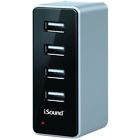Drm2106 Ipod Chargers Chrgr Ipn 4usb Isound Ipad
