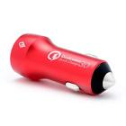 Ds2-a830 Cyterus Aluminum Fast Car Charger Dual Usb Qc Red