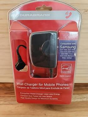 Durabrand 788345850305 New Wall Charger For Mobile Phone Compatible W Samsung