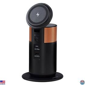 B0dc7rgch6 Duracell 92w Portable Charging Hub For Laptops Tablets Wireless Usb-c And Usb-a