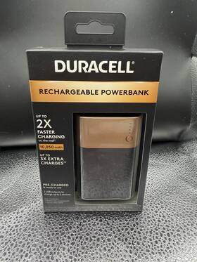 Pb3x1hbx Duracell 10050mah Dual Usb Powerbank 5006562