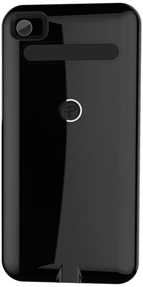 Rca4b1 Duracell Powermat Wireless Battery Case For Iphone 4/4s - Black