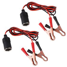Dweii 687117761002 2pack Cigarette Lighter Battery Adapter - Female Socket To