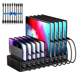 Sjtc-20p Dywcdnice 270w Charging Station For Multiple Devices 20-port Usb Fast