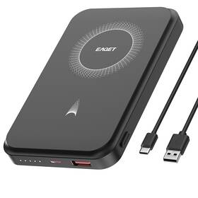 Ep06-10 Eaget 10000mah Magnetic Power Bank Fast Charger 22.5w Portable External Battery