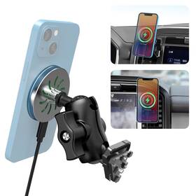 Easeord 755801719469 Magnetic Wireless Car Charger Vent Phone Mount For Ford F15... Fast Ship