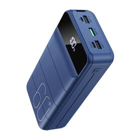 Pd4.0 Easesolo 766695614181 Portable Charger Power Bank 60000mah Fast Charging 22.5w And Qc 4.0 Blue