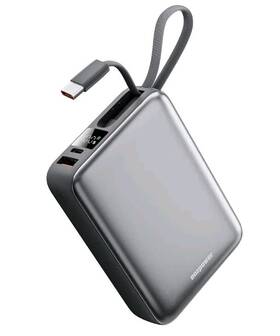 Eazpower 705146183319 Cuktech 45w 20000mah Power Bank Portable Charger With Built-in Usb C Cable