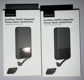 Ecoflow 842783164704 Rapid Magnetic Power Bank Qi2 5000mah New 2 Two