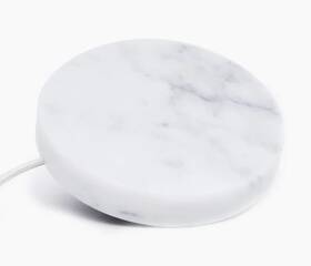 Eggtronic 810021482569 Wireless Charging White Marble 10w Fast Samsung/apple Einova