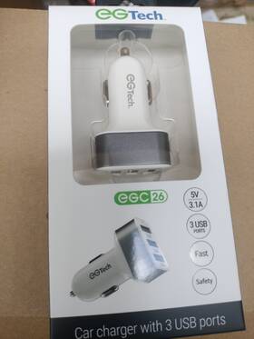Egc26 Egtech Lot Of 12 Qmadix Phone Charging Accessories For Home/car