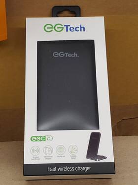 Egc71 Egtech Fast Wireless Charger Compatible With Iphone