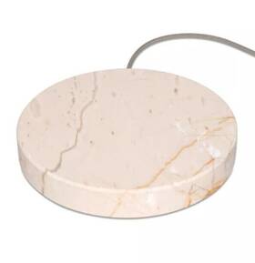 Wp0103010-074 Einova 749350835701 10w Qi Wireless Charging Stone Cream Marble