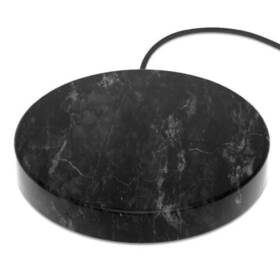 Wp0103010-024 Einova 749350835718 10w Qi Wireless Charging Stone Black Marble