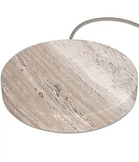 Wp0103010-064 Einova 749350835763 10w Qi Wireless Charging Stone Wood Marble