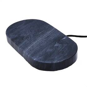 Wp0203020-024 Einova 749350835787 10w Qi Wireless Dual Charging Stone Black Marble