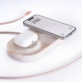 Einova 810021483269 Dual Classic Stone Wireless Cream Marble