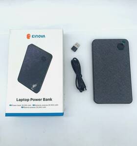 Pb0801020-0c1 Einova 20k Mah Universal Ultra Fast Power Bank 63w Portable Charger For Laptops