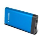 El20kl Instacharge Dual Usb Power Bank Portable Battery Charger Blue