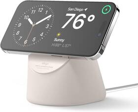 Emsst1-st Elago Ms1 Charging Stand Compatible With Magsafe Charger - Premium Stone