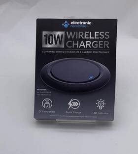 Pwc8-1030-blk Electronic Necessities - 10w Wireless Charger New