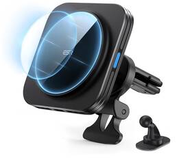 Electronic Silk Road Corp 313036816850 Esr Halolock Magnetic Wireless Car Charger Fast Charging Compatible With Magsa