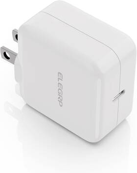 Ac65011sf Elegrp 65w Usb C Gan Charger Cube Pd Power Delivery Fast Type 1 Usb-c