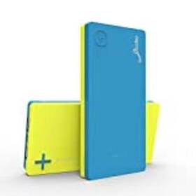 Elb-pob-l11by Elivebuy Imix 2nd Gen 10000mah Dual-port Portable Usb Power Bank - Blue / Yellow