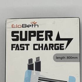 Btl05 Elobeth Super Fast Charge 4 In 1 Charger For Car Usb-c 66w Cable 800mm