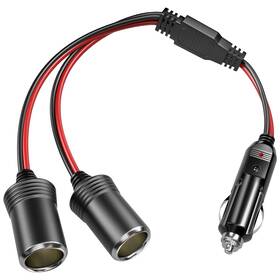 Cl-1to2 Energeaster 16 Inch 1 To 2 Car Cigarette Lighter Splitter With Led Light 12v