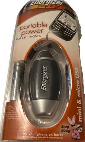 Energizer 039800023773 Energi To Go Portable Mini And Micro Usb For Cell Phones New Sealed