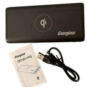 Eqe010011pq Energizer Bk Us Wireless Ultimate Power Bank Apple And Android 10000mah Usb-c Charge