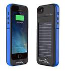 Enerplex Surfr Slim Battery Backup Solar Powered Iphone 5 5s Case Blue 854556004629