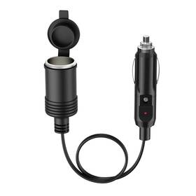 Cl20220625 Enisina Cigarette Lighter Splitter 1 To Male Plug Female Socket 12v 24v Power Ch