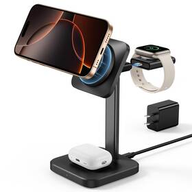 Esr 894240168813 3 In 1 Wireless Charging Station For Apple Certified Portable Watch Ch