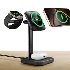 Esr 894240210574 Qi2 3 In 1 Wireless Charging Station Certified Apple Watch Charger And