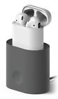 Est-ap-dgy. Elago Airpods Stand Dark Grey Charging Station Cable Mana