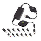 Etchgnbunn2 Emerge Technologies Retractable Universal Laptop Charger 816983014435
