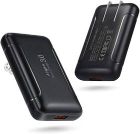Eversame 600978580940 Ultra Slim Flat Portable Usb Wall Charger Plug 2 Pack Black