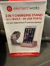 Ew-awst1 Element Works Apple Watch And Smartphones Dual Charging Stand Rose