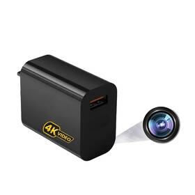 Jk02 Ewaidi Usb Charger Camera - Full Hd 4k Mini Wifi Security Power Outage Stand
