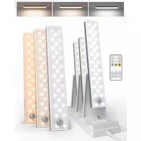 Ezvalo 744759986696 9.06 Inch 6-pack Battery Operated Wireless Usb Charging White Integrated Led Link