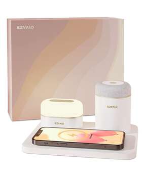 Ezvalo 788934996780 Birthday Gifts For Women 3 In 1 Charger Station With Wireless Phone C
