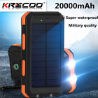 F2-05 Krecoo Super Waterproof Solar Mobile Power Supply Military Quality