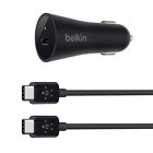 F7u013dsblk Belkin Car Charger Cable With And Cord 745883722358