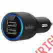 F8j109btblk Belkin Vehicle Power Adapter Dual 4.2a 722868953198