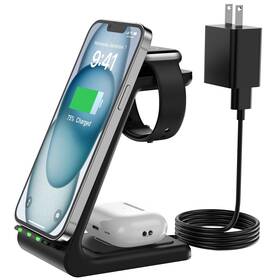 Gy-z8 Fanisic Wireless Charger For Apple Multiple Devices 3 In 1 Fast Charging Station/sta