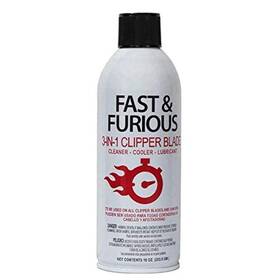 Fasfas42851 Fast & Furious And 3 In Clipper Blade Spray Clean Cool Lube 1 Count