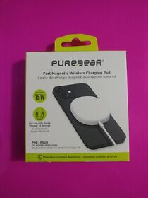 Fast Magnetic Wireless Charging Pad Pure Gear 15w For Iphone 12 New Ship